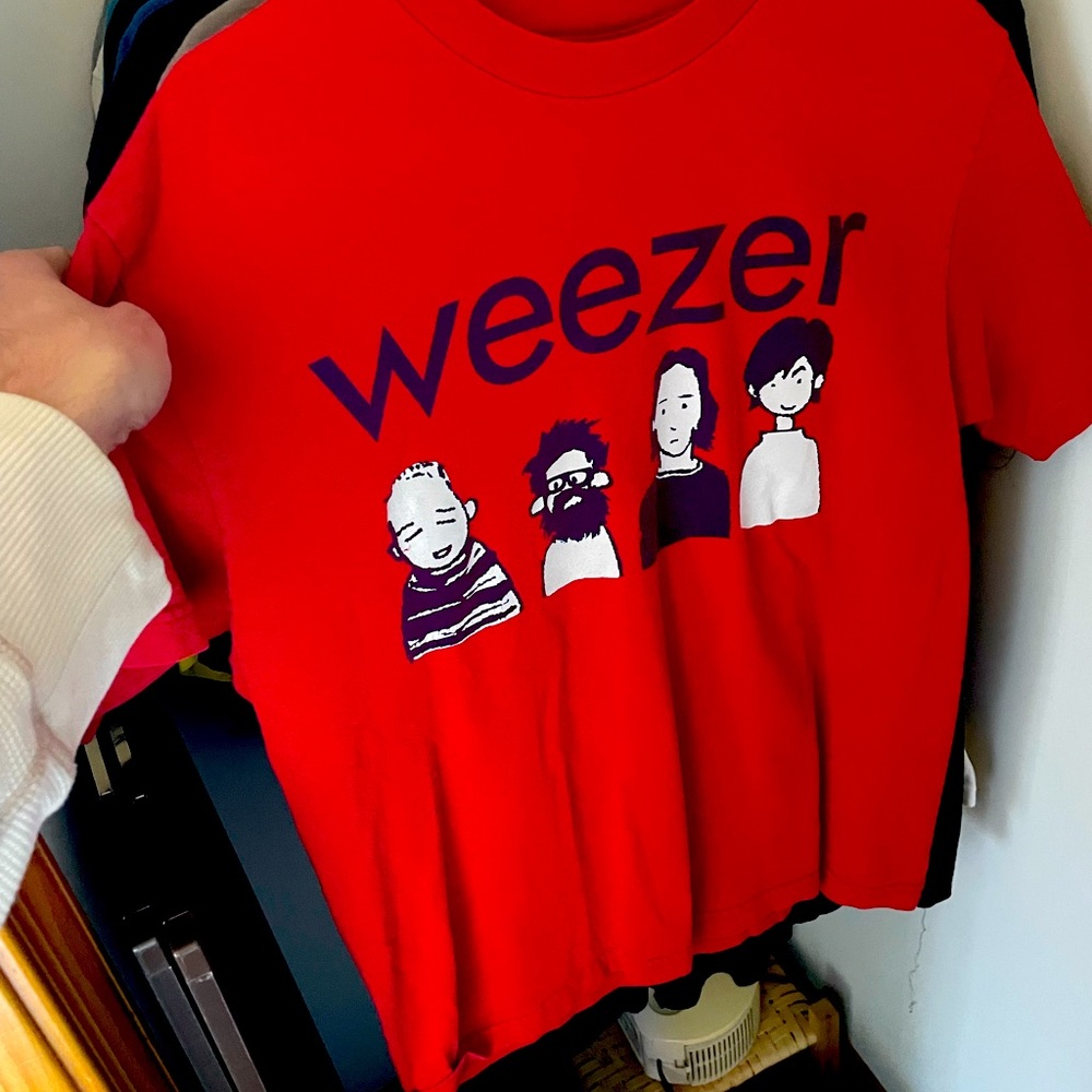 Vintage 2005 Weezer t shirt